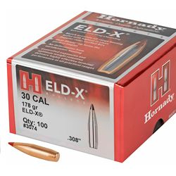HRNDY ELD-X 30CAL .308 178GR 100CT
