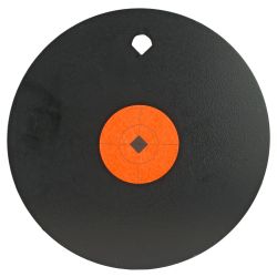 B/C 10″ GONG ONE HOLE 3/8″ AR500 STL