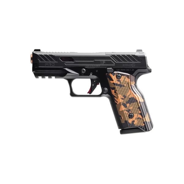 FUSION XF PRO 9MM 4″ 15RD BLK/BRNZ