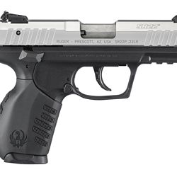 RUGER SR22 22LR 3.5″ SLVR 10RD