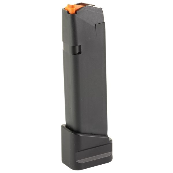 MAG SHIELD FITS GLOCK 17 +5/4 EXT BK