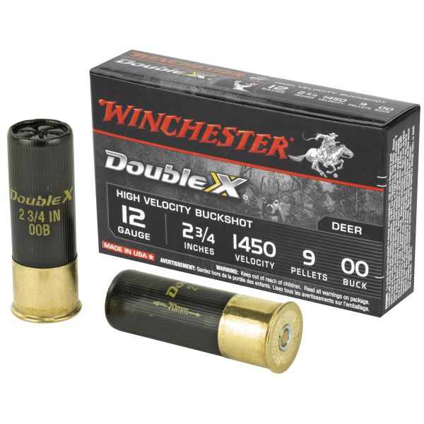 WIN DBL X HV 12GA 2.75″ 00BK 9P 5/