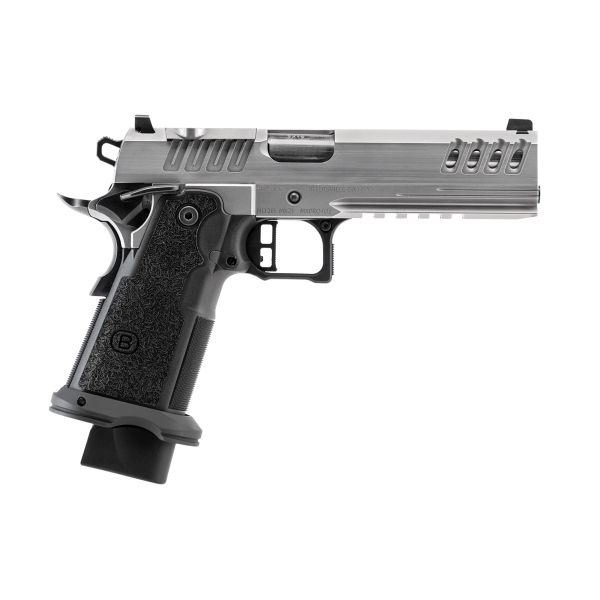 BERSA M2XI 9MM 5″ SAO 22RD OR BLK/SS