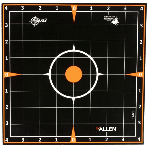 ALLEN EZ AIM 8″X8″ SIGHT-IN 5PK