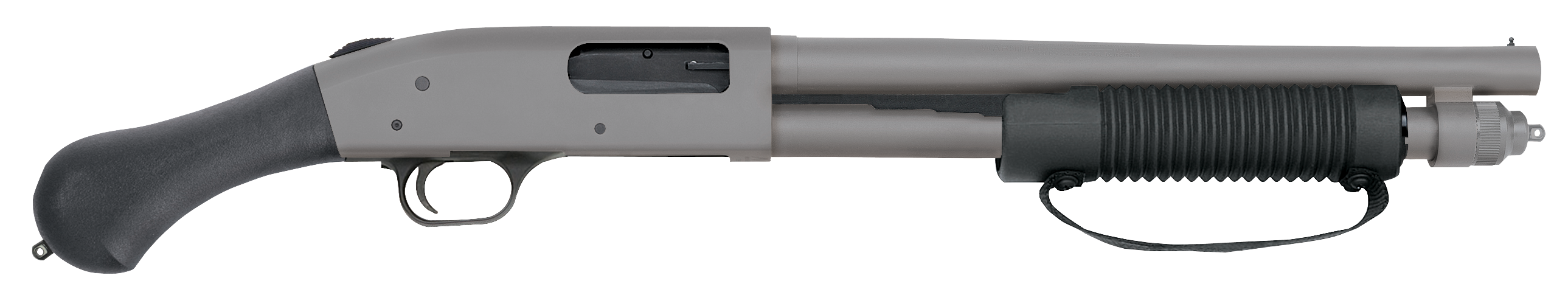 Mossberg 50656 590 Shockwave JIC 12 Gauge 3″ 14.38″ 5+1 Stainless Steel Cerakote Black Fixed Raptor Birdshead Grip