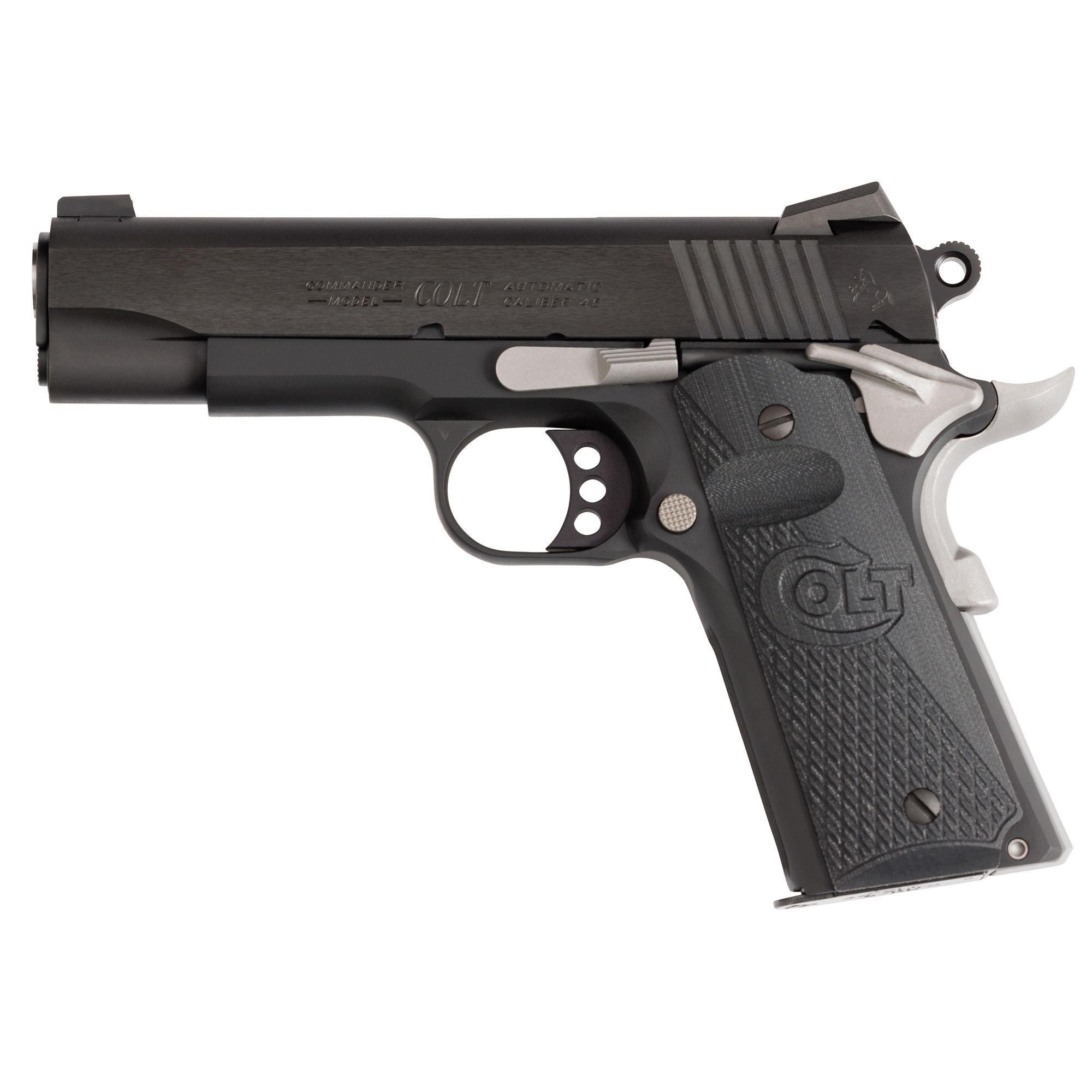 COLT NIGHT CMNDR 45ACP 4.25″ BLK NNS