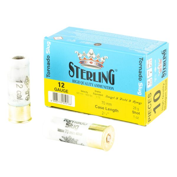STERLING BG 12GA 2.75″ SLUG 10/200