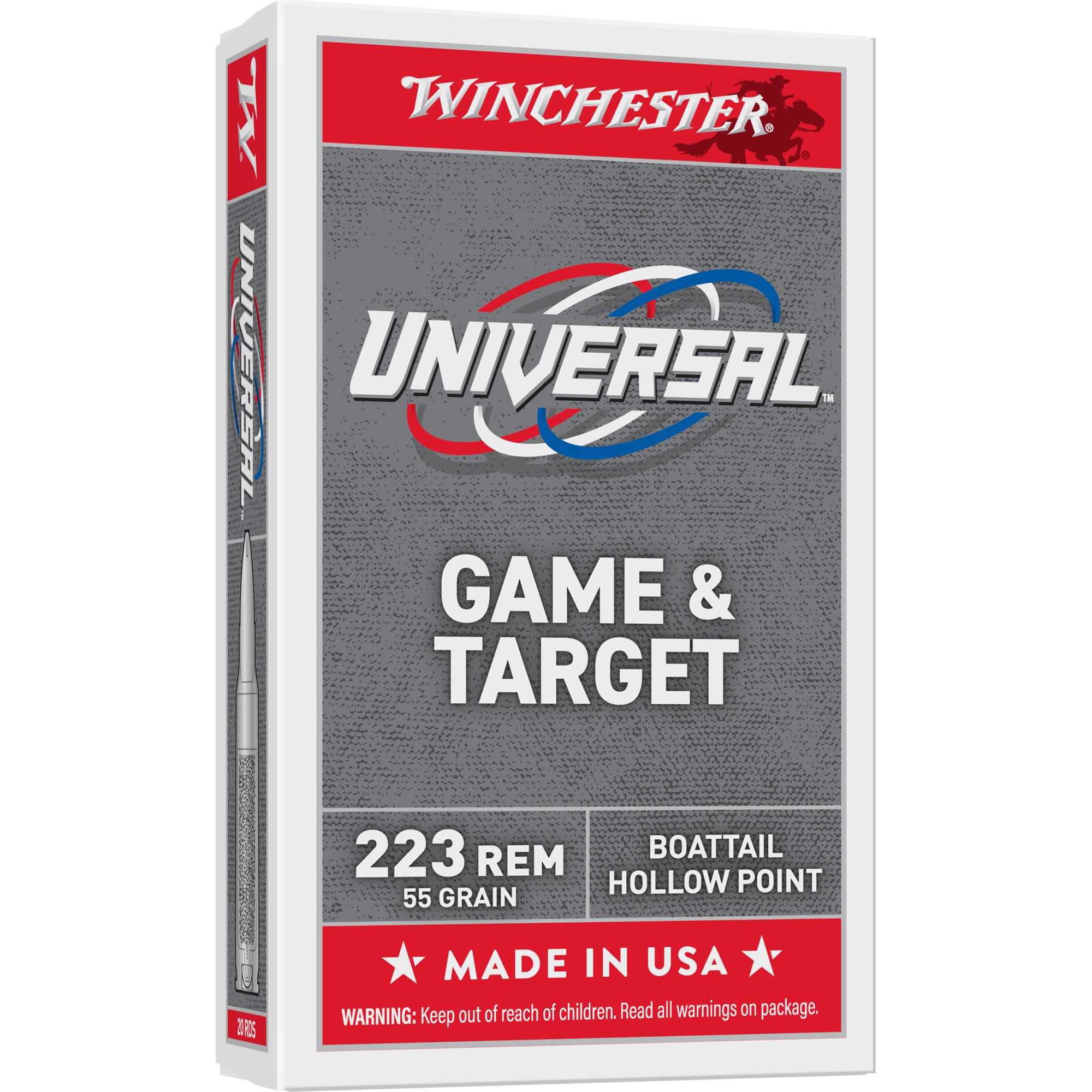 WIN LC 223 REM 55GR HP 20/1000