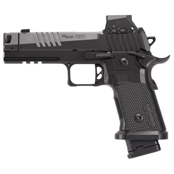 SIG P211 9MM 4.4″ SAO COMP 23RD BLK