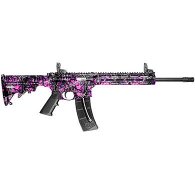 SW M&P15-22 SPORT 22LR 16.5 MUDDY GIRL 25RD