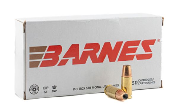 BARNES DEFENSE 9MM 115 GR 50/500