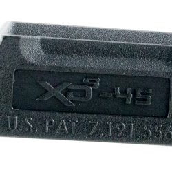 Springfield Armory XDS5001M Backstrap Sleeve  made of Polymer with Black Finish & 1 Piece Design for 45 ACP Springfield XD-S with #1 Backstrap & 3.30″-4″ Barrel