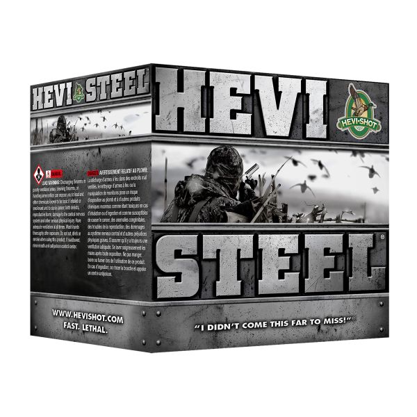 HEVI STEEL 12GA 3.5″ #2 25/250