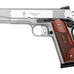 SW1911 45ACP 5″ SS/WD E-SERIES