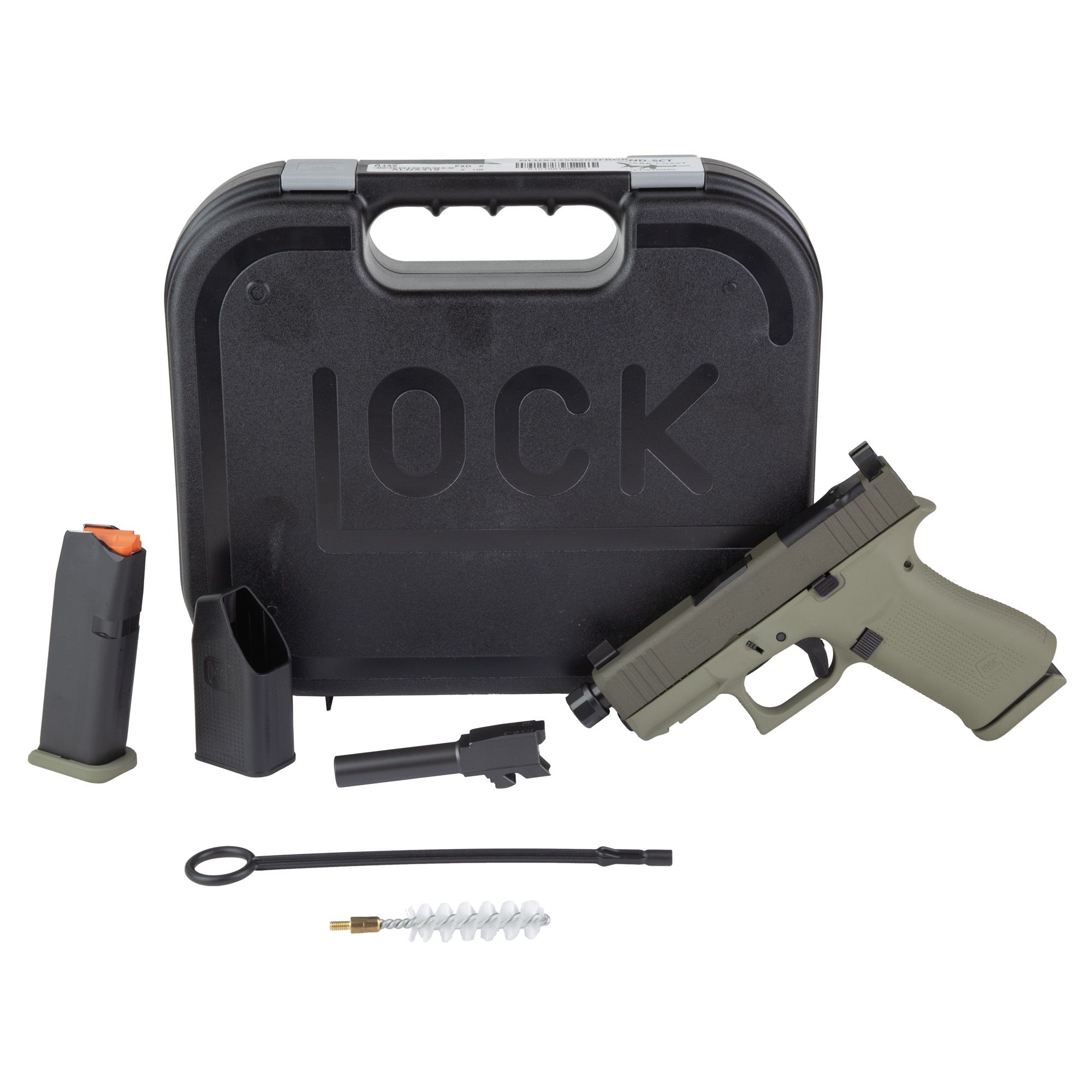 GLOCK 43X 9MM 10R MOS FS GRN DEBO TB