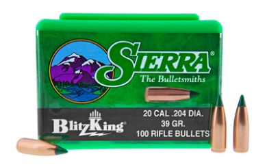 SIERRA BLITZKING .204 39GR 100CT