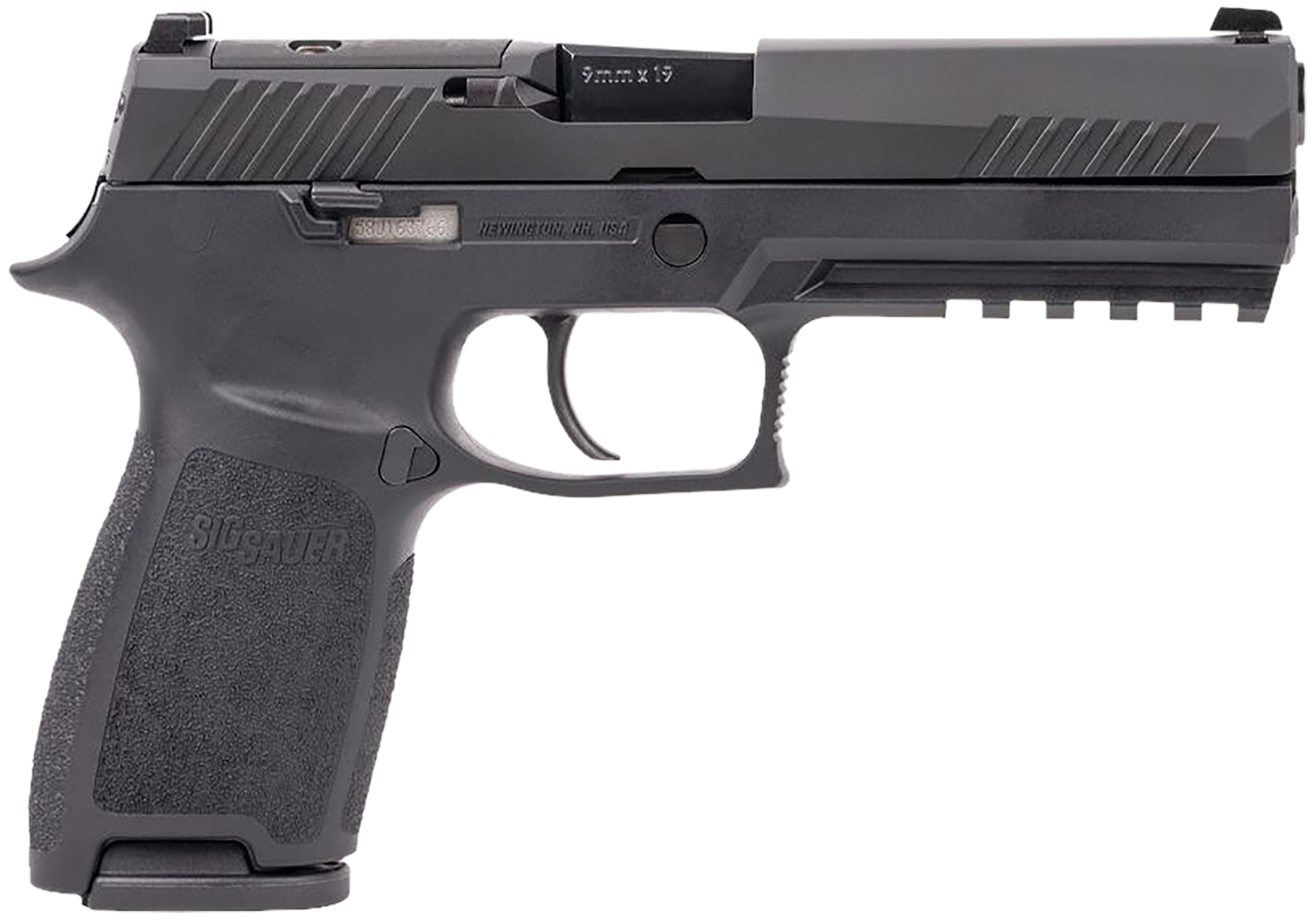 SIG 320F9BSSP10 P320 9MM 4.7 OR 10R BLK