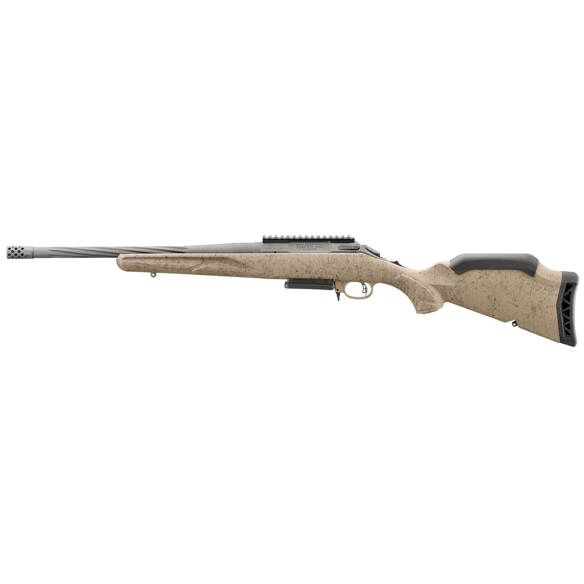 RUGER AMER GEN2 243WIN 16.1″ FDE 3RD