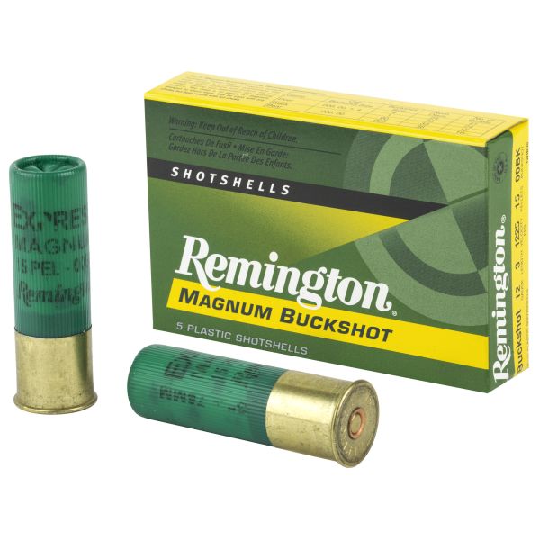 REM EXP MAG 12GA 3″ 00 BCK 5/250
