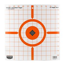 B/C RIGID SIGHT-IN TARGET 12″ 10PK