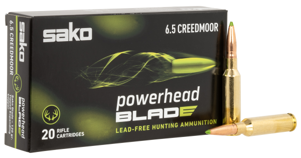SAKO (TIKKA)  PowerHead Blade 6.5Creedmoor 120gr 20 Per Box/10 Case