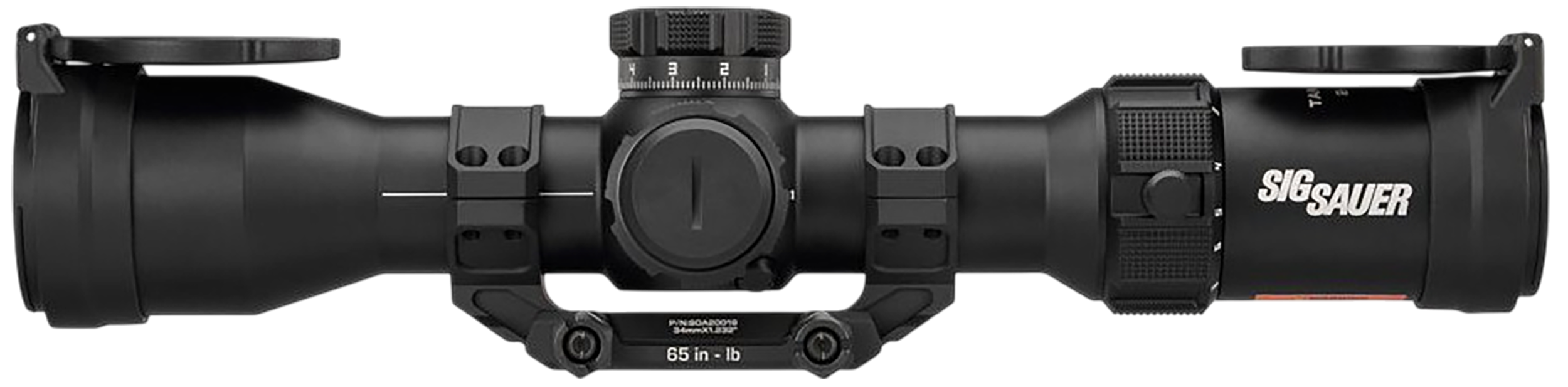 Sig Sauer Electro-Optics SOTM62000 Tango-MSR  Black 2-12x40mm, 34mm Tube Illuminated MOA Milling 2.0 Reticle