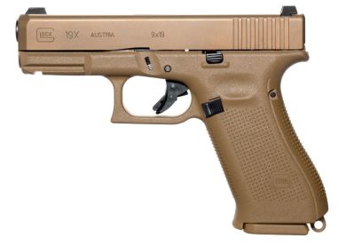 G19X G5 9MM 10+1 4.0″ FDE GNS