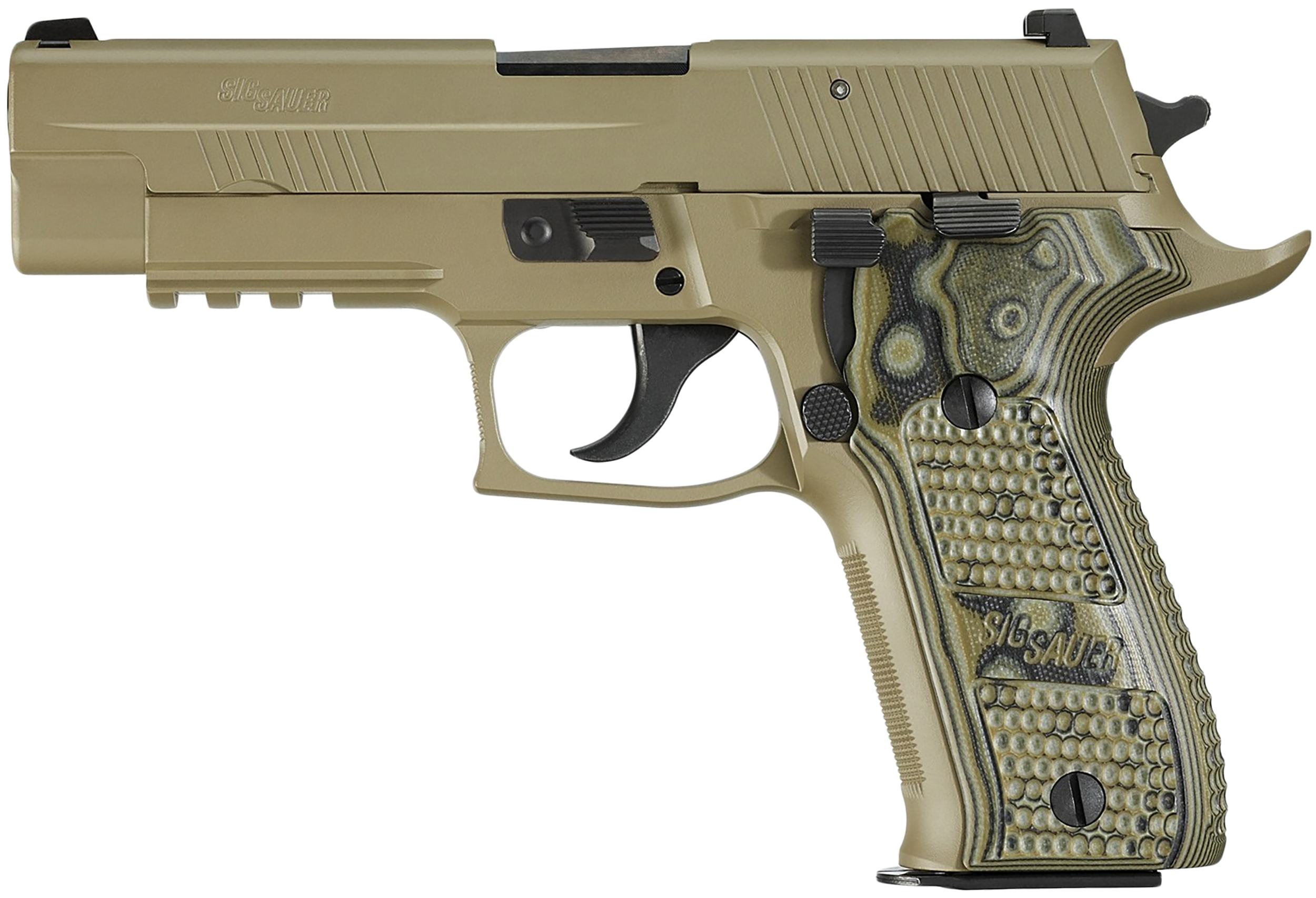 Sig Sauer 226R9SCPNCA P226 Scorpion *CA Compliant 9mm Luger 4.40″ 10+1 Flat Dark Earth Flat Dark Earth Hogue Extreme G10 Piranha Grip
