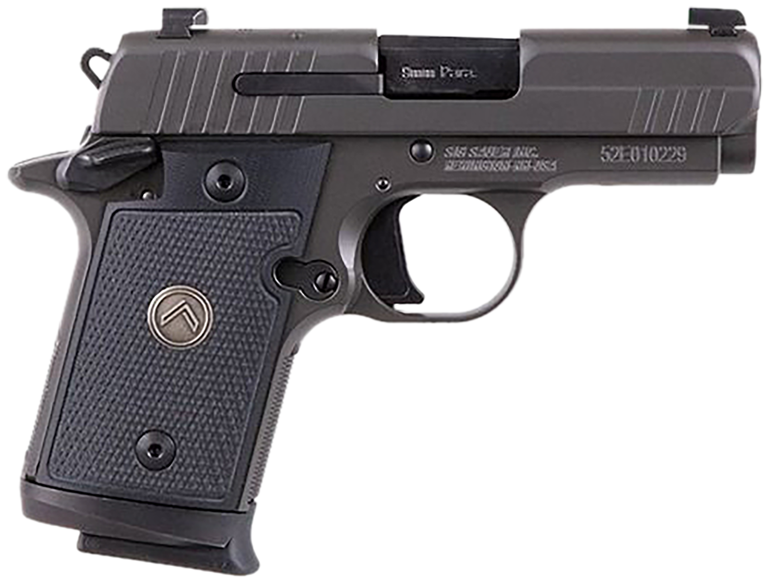 Sig Sauer 9389LEGION P938 Micro-Compact Legion 9mm Luger 3″ 7+1 Legion Gray Cerakote Elite Black G10 Grip