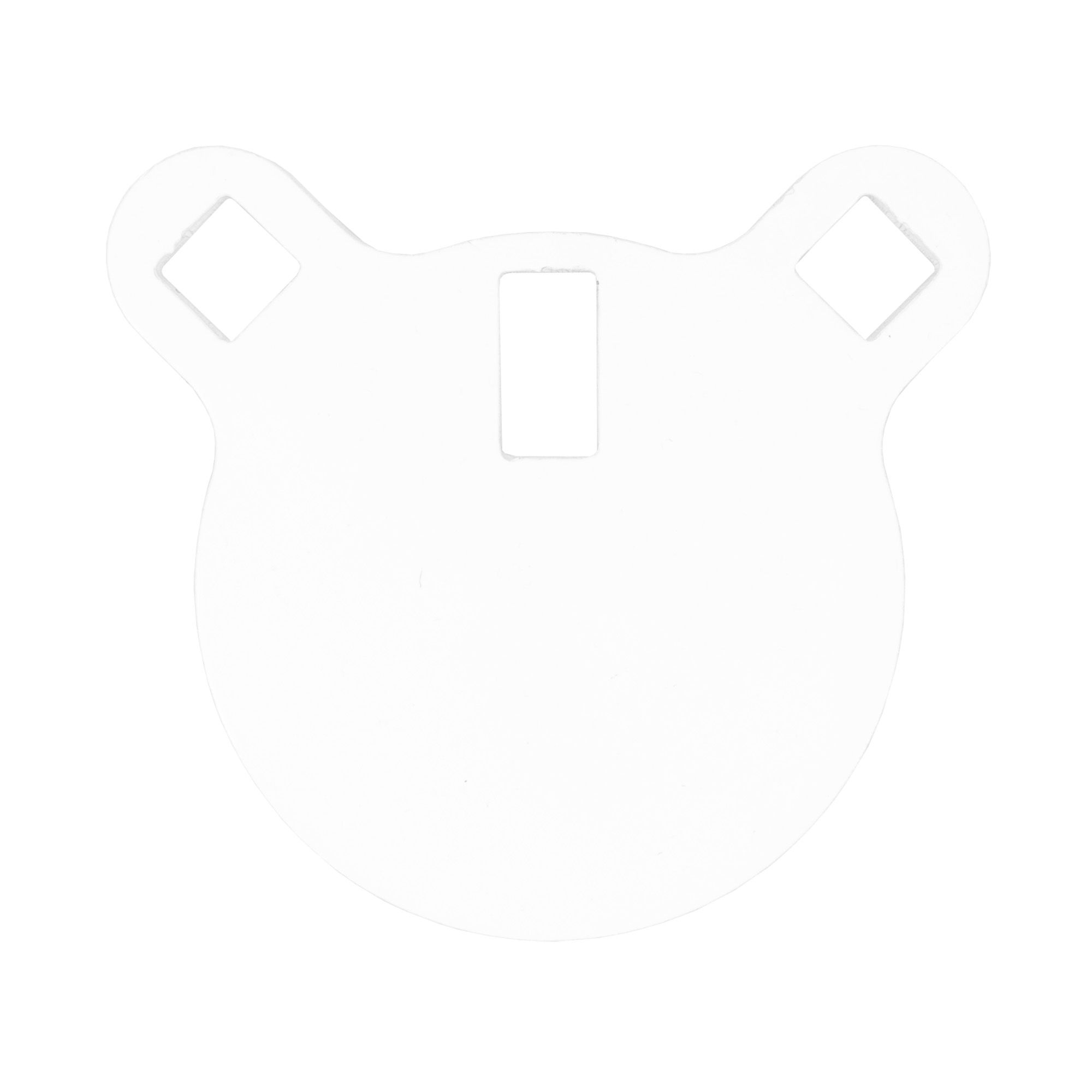 B/C 4″ 3/8″ STEEL TRGT ROUND PLATE