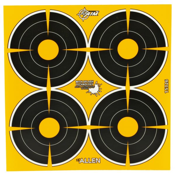 ALLEN EZ AIM 3″ BULLSEYE 12 SHEETS