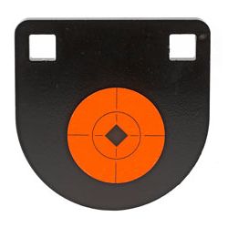 B/C 4″ GONG TWO HOLE 3/8″ AR500 STL