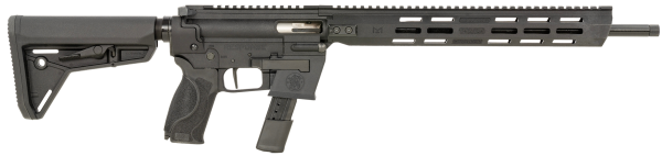 Smith & Wesson 13797 Response  9mm Luger 23+1 (2) 16.50″ Threaded Steel Barrel, M-LOK Handguard, Interchangeable Backstrap Grip, Flat Face Trigger, Interchangeable FLEXMAG Mag Well Adapter (2)