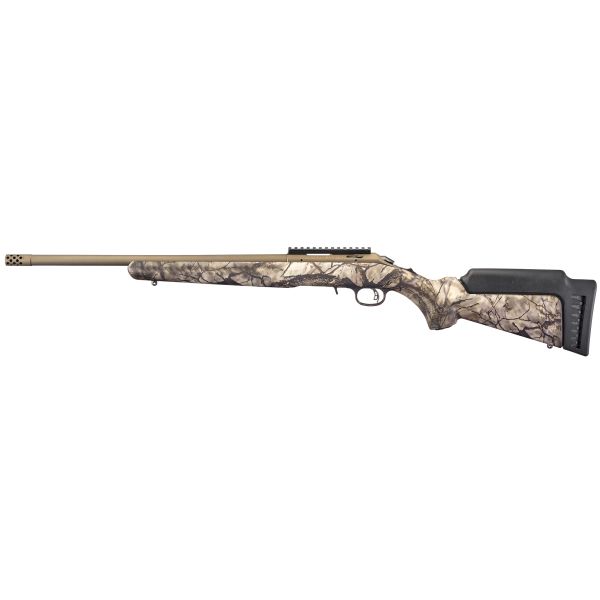 RUGER AMERICAN 22WMR 18″ CAMO 9RD