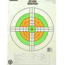 CHAMPION SCOREKPR 25YD PISTOL FLUOR