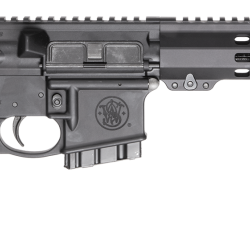 Smith & Wesson 13953 M&P15 Sport III 223 Rem/5.56 NATO 10+1 16″ Black Armornite Heavy Barrel, Black Picatinny Rail Aluminum Receiver, Fixed Black Synthetic Stock, Black Polymer Grip Fixed Mag