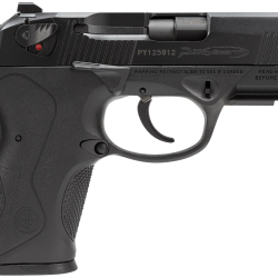 Beretta USA JXC4F20 Px4 Storm Compact 40S&W 10+1, 3.27″ Black Steel Barrel, Black Bruniton Serrated Steel Slide, Black Polymer Frame w/Picatinny Rail & Interchangeable Backstrap Grip, Ambidextrous