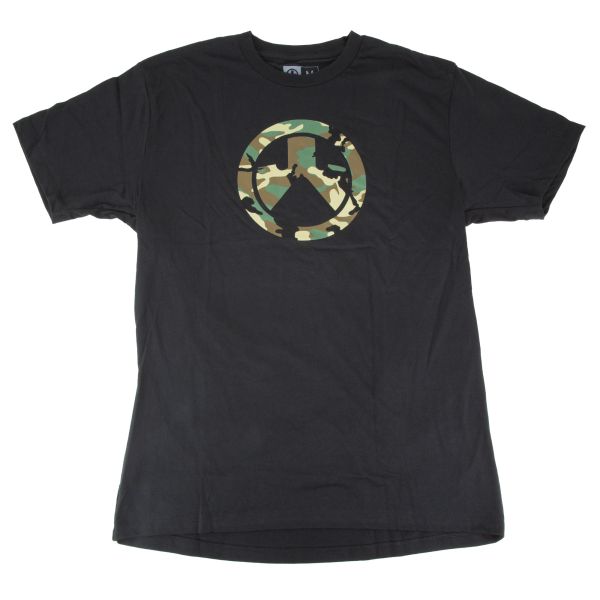 MAGPUL WOODLND CAM ICON TSHRT BLK M