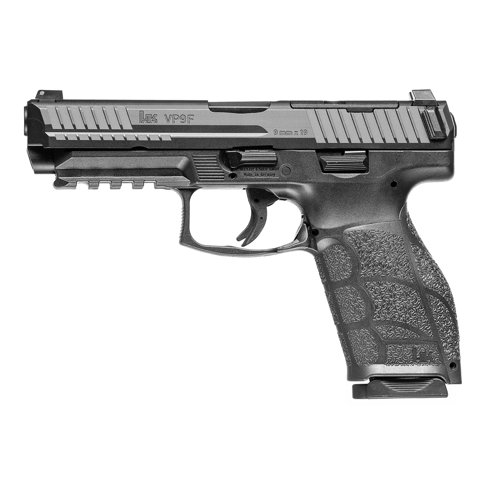 HK VP9A1 F 9MM 4.5″ 10RD BLK CA APP