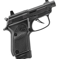 Beretta USA J20X22R8TB 20X Bobcat 22 LR 8+1 2.80″ Black Steel Barrel, ELS/Serrated Steel Slide & Polymer Frame w/Beavertail, Helica Texture Grip