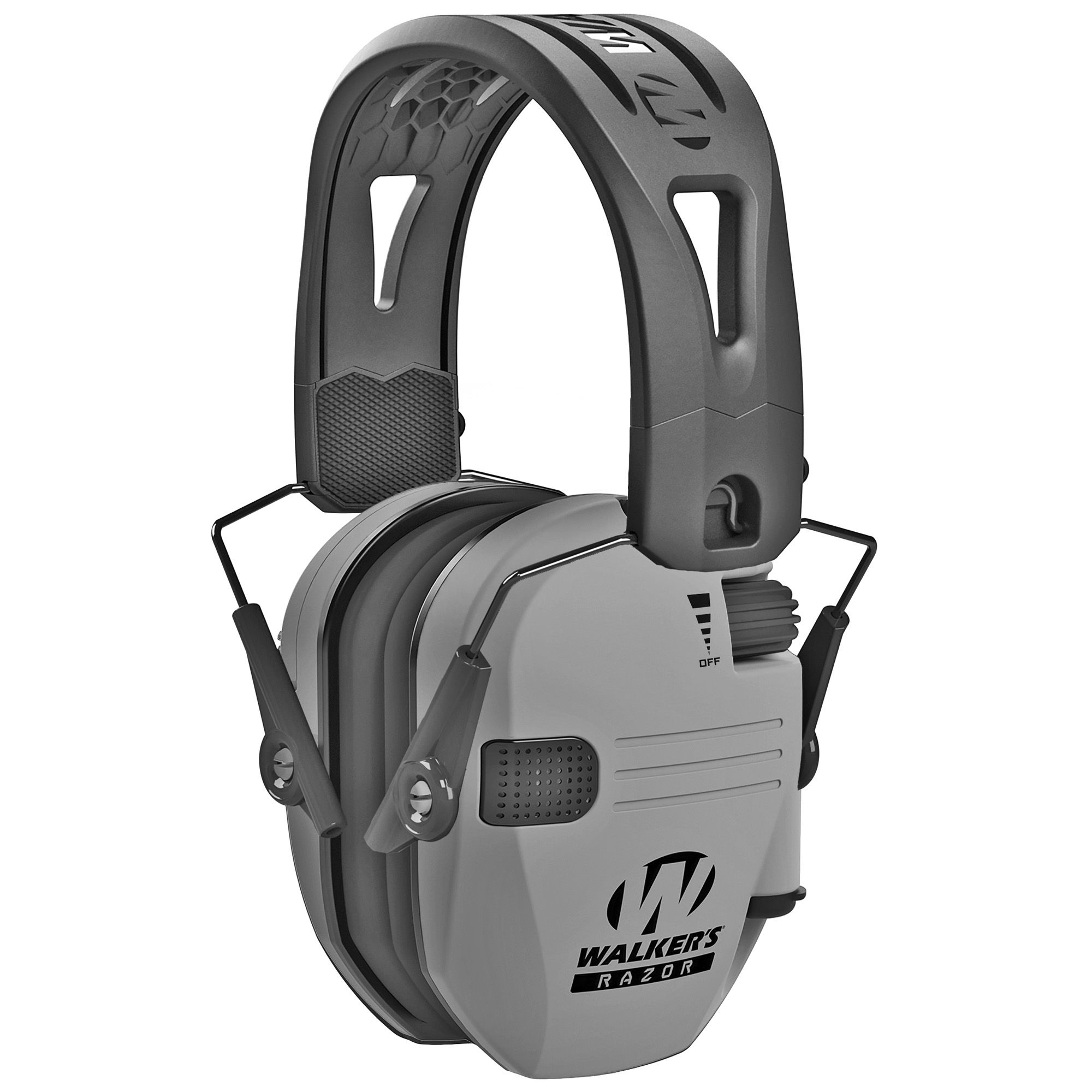 WALKER’S TACTI GRIP RZR BTTLESHP GRY