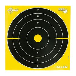 ALLEN EZ AIM 8″X8″ BULLSEYE 25PK