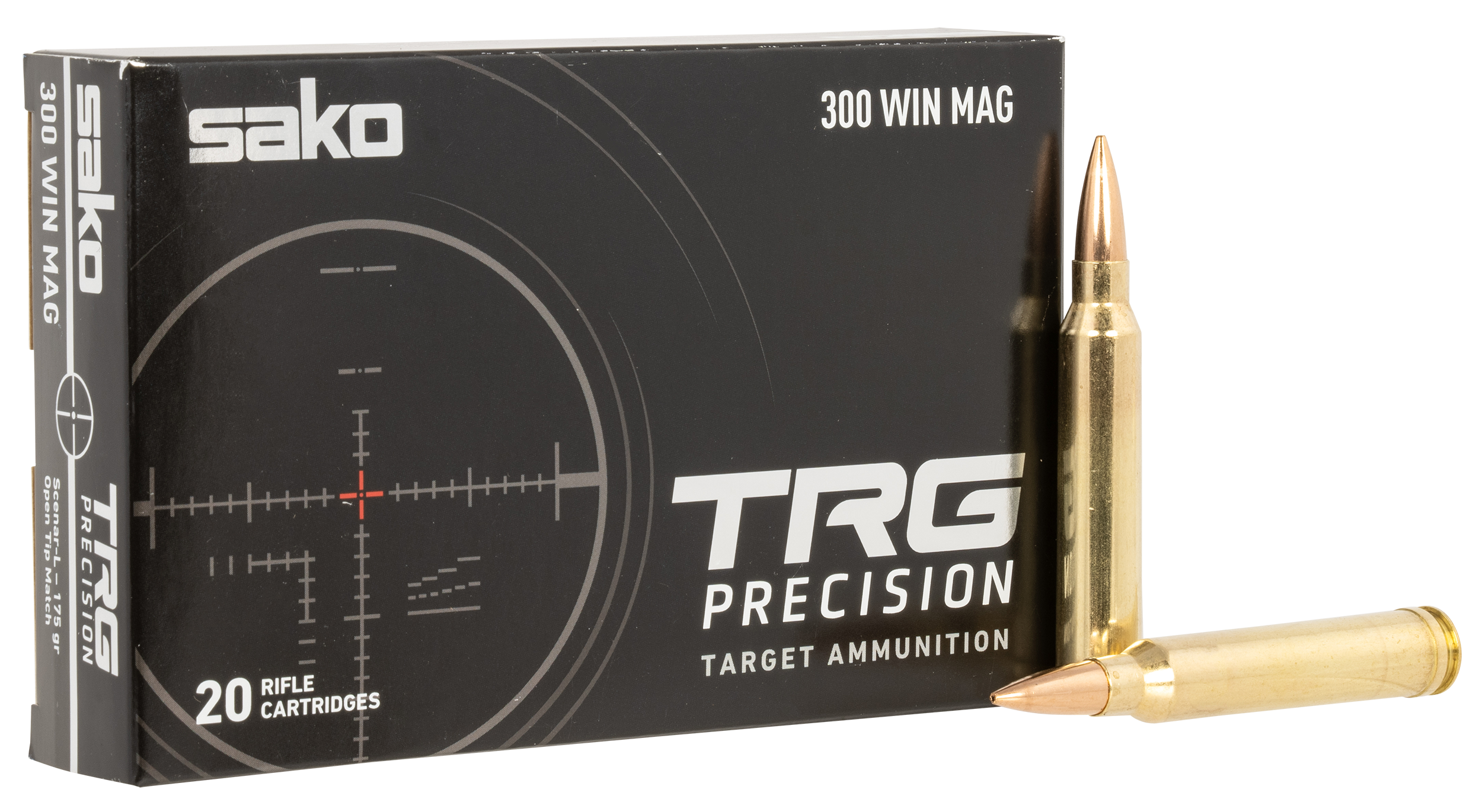 SAKO (TIKKA)    300WinMag 175gr Open Tip Match 20 Per Box/10 Case
