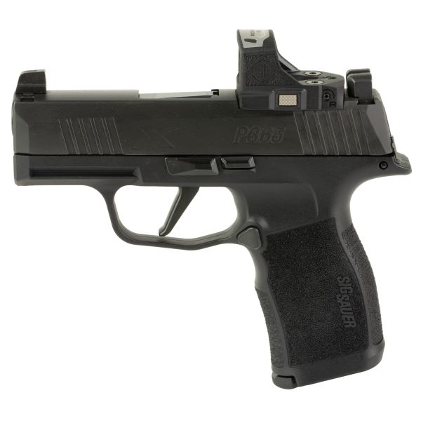 SIG P365X 9MM 3.1″ 12RD BLK ROMEO-RS