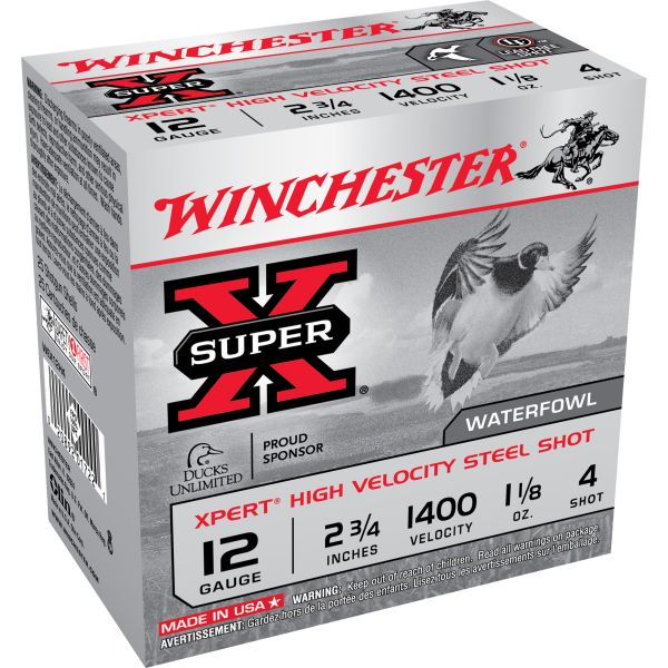WIN SR-X XPT HV 12GA 2.75″ #4 25/250