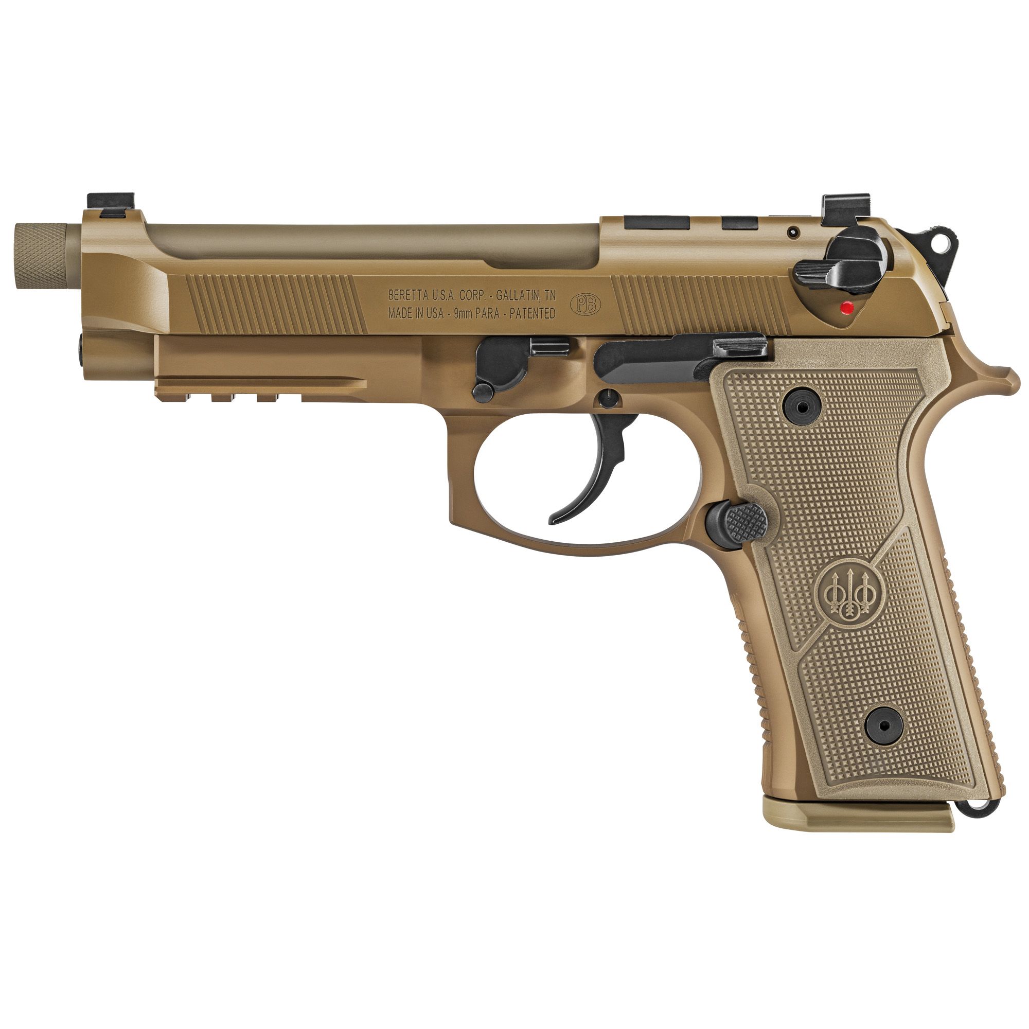 BERETTA M9A4 G 9MM 5.1″ 15RD FDE