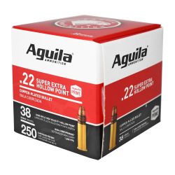 AGUILA 22LR HV HP 38 GR 250 PACK