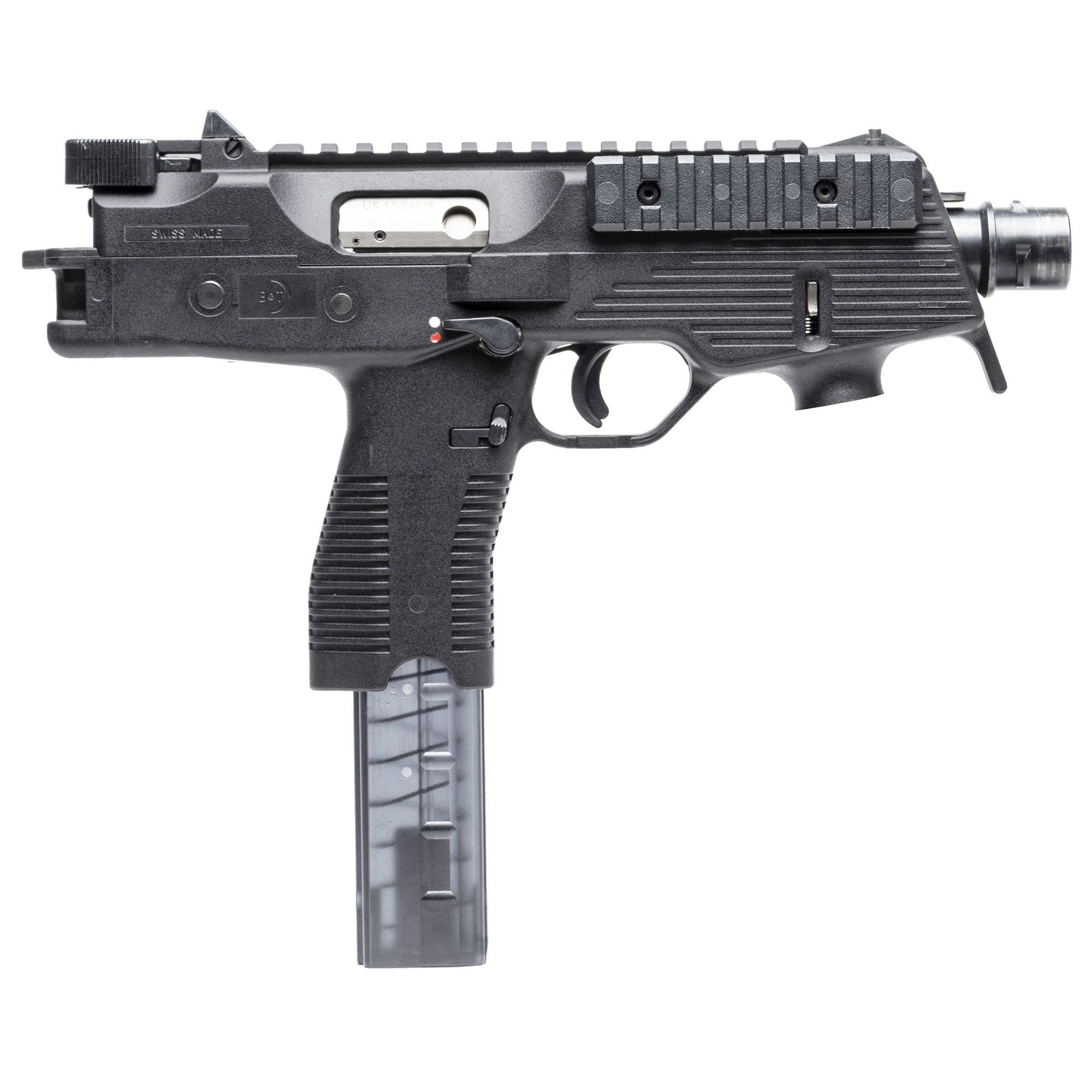 B&T TP9-N PSTL 9MM 5″ 30RD BLK