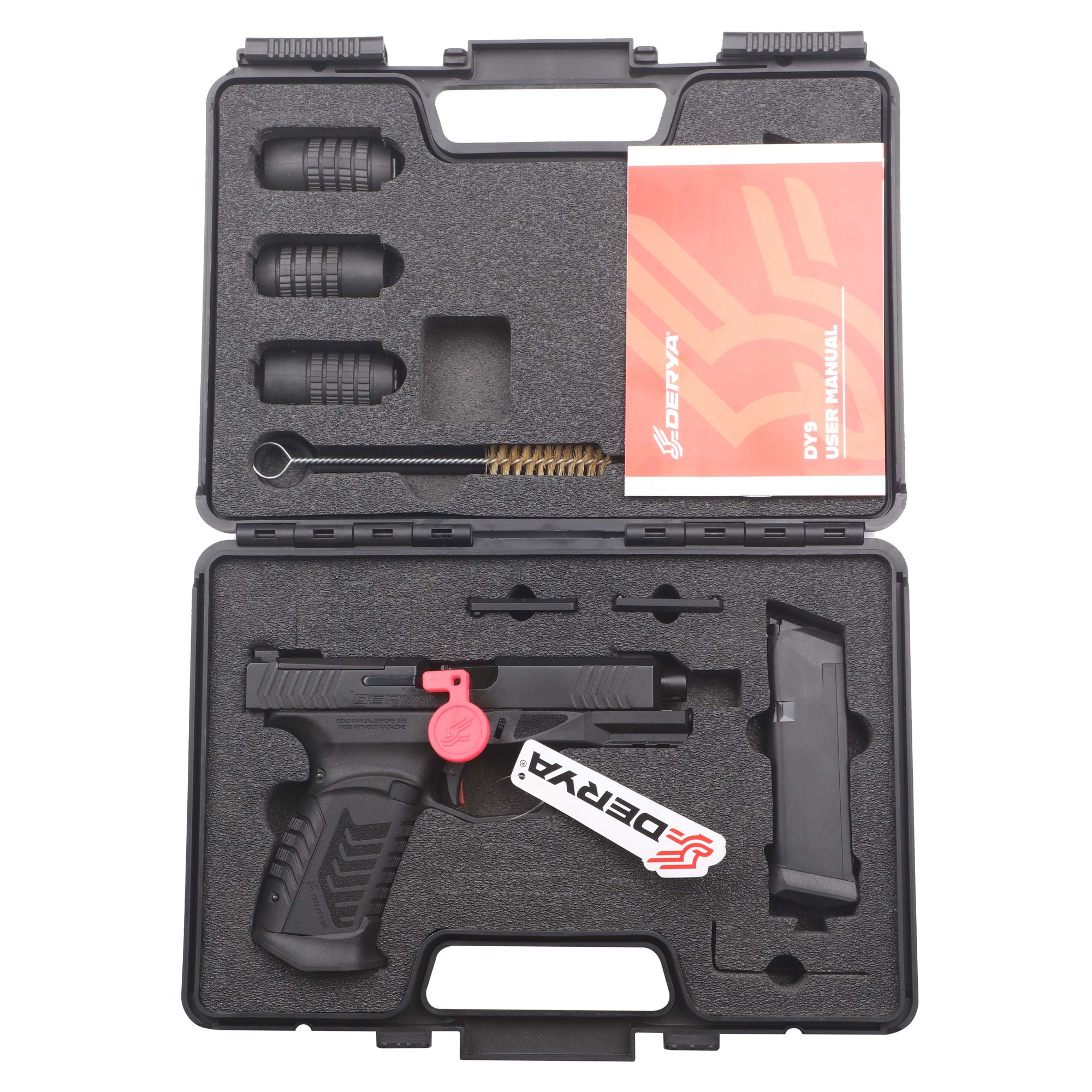 DERYA DY9 9MM 3.86″ 15RD BLK
