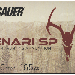 Sig Sauer V3006SP16520 Venari  30-06Springfield 165gr Soft Point 20 Per Box/10 Case